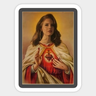 lana del ray Sticker